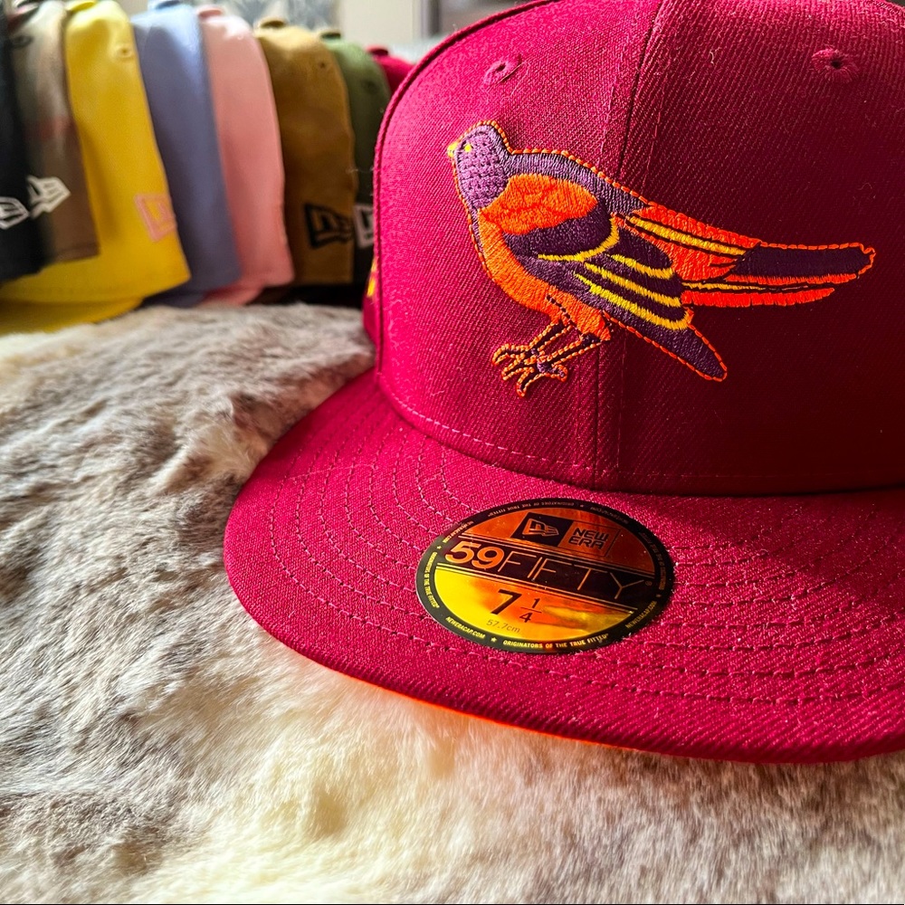 Hat Club Exclusive
New Era Baltimore Orioles Badlands Hat 
Size 7 1/4